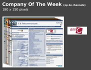 Company Of The Week op een van de StepStone Channels