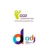 GGD Hollands Noorden via ADJ logo